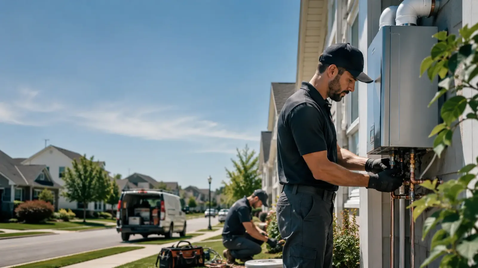 Tankless Water Heater Installation in Tenstrike, MN
